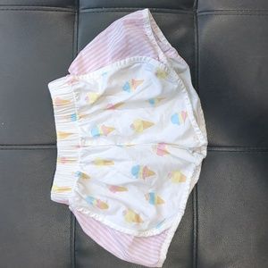 Sal & pimenta ice cream and stripes shorts